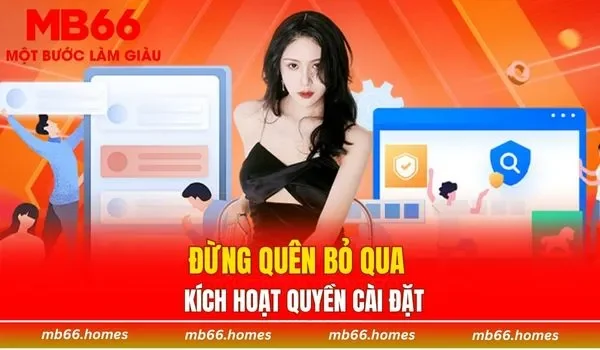 Đừng quên bỏ qua bước kích hoạt quyền cài đặt